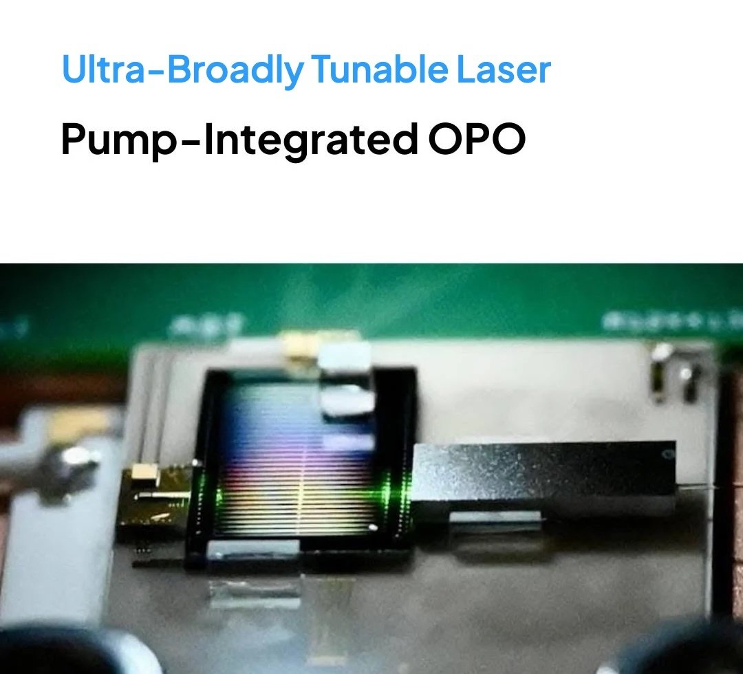 ultra broadly tunable laser product